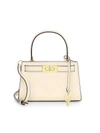 Tory Burch Lee Radiziwillpetite Leather Satchel In New Cream