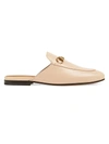 Gucci Women's Princetown Leather Slipper In Skin Rose