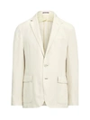 Ralph Lauren Men's Linen & Silk Sportcoat In Cream