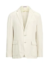 Polo Ralph Lauren Men's Linen & Silk Sportcoat In Cream