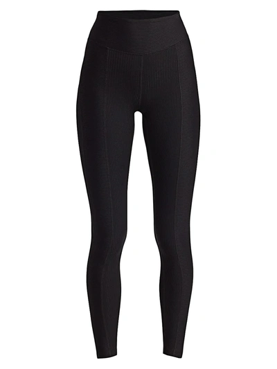 Years Of Ours Ribbed 54 Athletic Leggings In Black