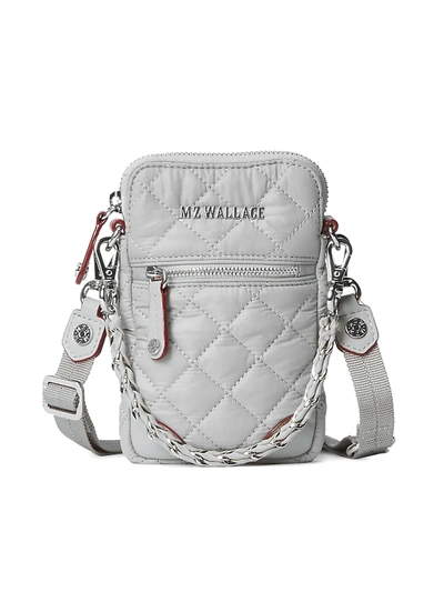 Mz Wallace Women's Micro Metro Crossbody In Fog