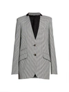 Givenchy Women's Houndstooth Jacket In Black White