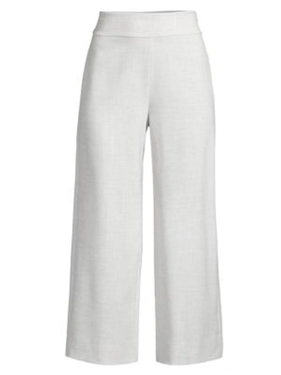 Rebecca Taylor Clean Suiting Pants In Light Heather Grey