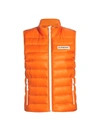 Burberry Women's Hartlepool Down Puffer Vest In Bright Orange