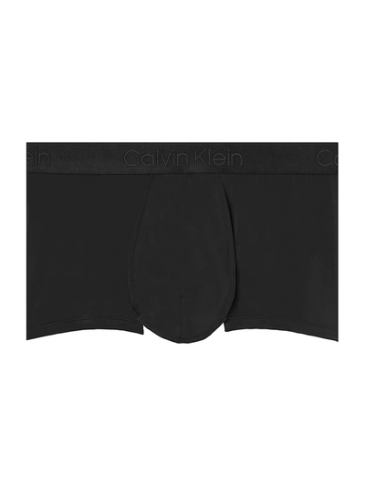 Calvin Klein Underwear Low-rise Trunks In Black