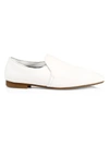 Aquatalia Women's Revy Leather Loafers In White