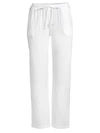 Hanro Women's Sleep Lounge Pants In White