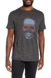 John Varvatos Men's Skull Graphic Linen T-shirt In Black