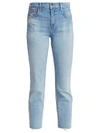 L Agence Sada High-rise Crop Slim Jeans In Bellevue
