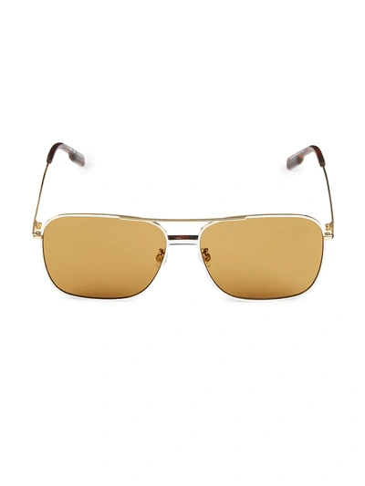 Kenzo 65mm Endura Aviator Sunglasses In Gold