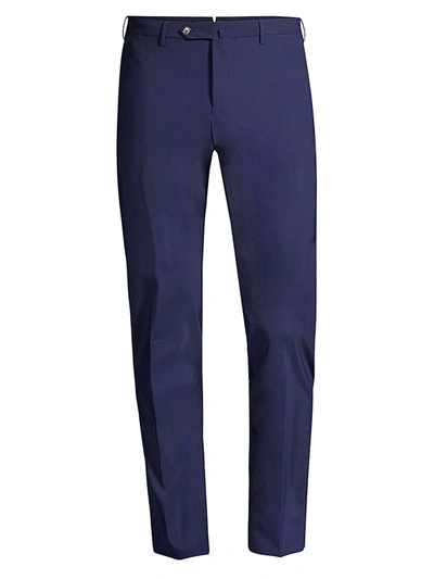 Pt01 Super-stretch Kinetic Trousers In Blu
