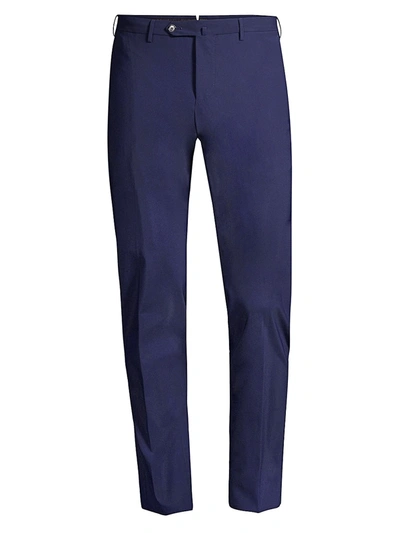 Pt01 Super-stretch Kinetic Trousers In High Blue