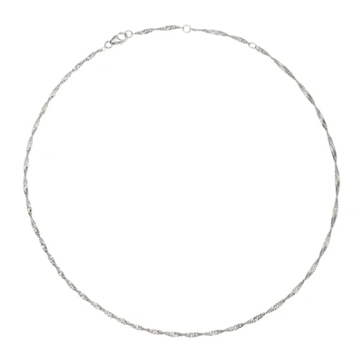 Lily & Roo Silver Twisted Rope Chain