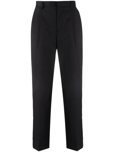 Comme Des Garçons High-waist Tailored Trousers In Black
