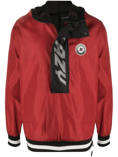 John Richmond Faster Track Jacket In Red