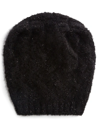 Dolce & Gabbana Slouchy Wool And Cashmere Hat In Black