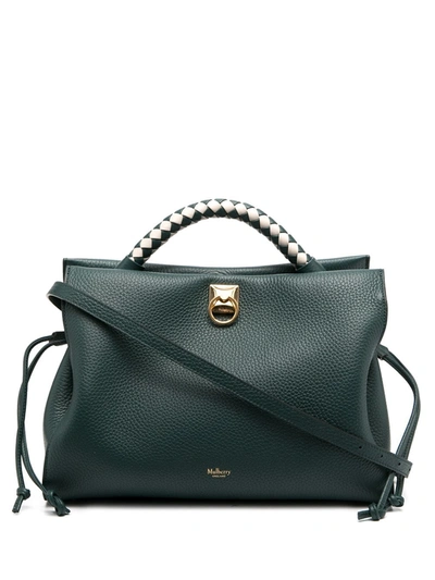 Mulberry Small Iris Tote Bag In Green