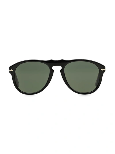 Persol 54mm Pilot Sunglasses In Black