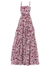 Alexis Zafia Floral Maxi Dress In Berry Floral
