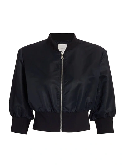 Cinq À Sept Cindy Bomber Jacket In Black