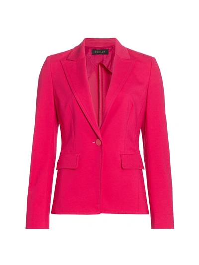 Escada Women's Brikeniali Jersey Jacket In Pink