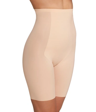 Spanx Women's Trust Your Thinstincts High-waist Mid-thigh Plus-size Shorts In Soft Nude