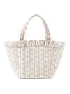 Loeffler Randall Claire Floral Ruffle Tote In Flower