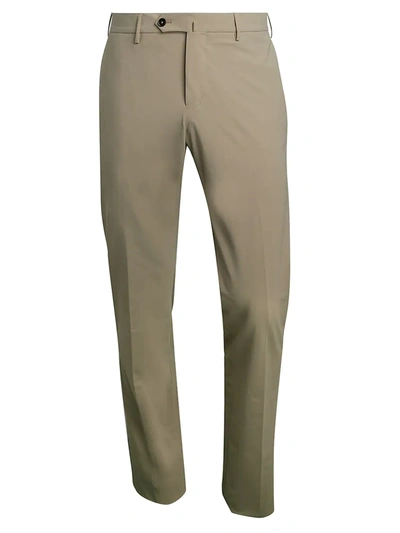 Pt01 Super-stretch Kinetic Trousers In Light Tan