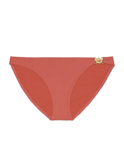 Tory Burch Miller Hipster Bikini Bottom In Ashberry