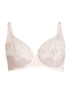 Simone Perele Saga Plunge Underwire Bra In Blush