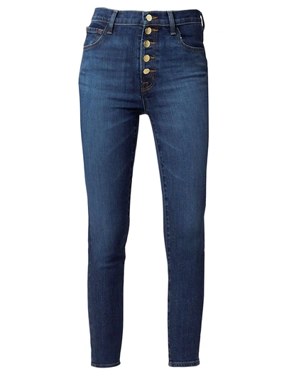 J Brand Lillie High-rise Cropped Skinny Jeans In Arcade