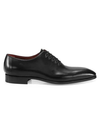 Saks Fifth Avenue Collection Blacker Leather Oxfords