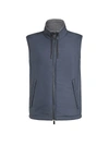 Ermenegildo Zegna Reversible Vest In Blue Grey