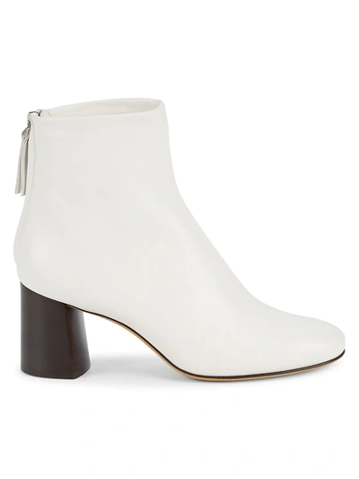 3.1 Phillip Lim / フィリップ リム Women's Nadia Leather Ankle Boots In White
