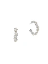 Ippolita Women's Lollipop Sterling Silver & Mother-of-pearl All-stone Mini Hoop Earrings