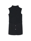 Theory Rib-knit Wool-blend Sleeveless Sweater Tank In Black
