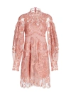 Zimmermann Women's Ladybeetle Fortune Tulle Dress In Peony