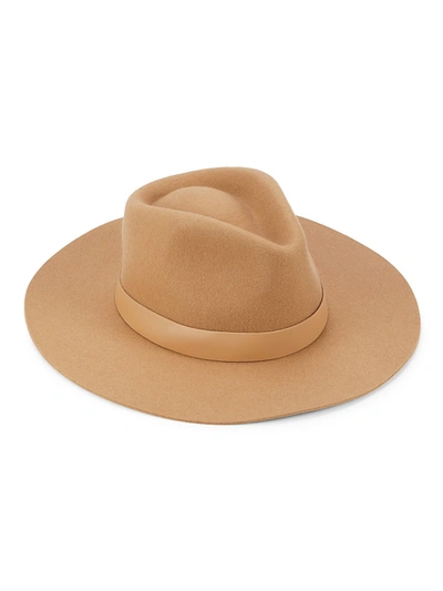 Rag & Bone Women's Kacy Wool Fedora In Camel