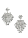 Dannijo Women's Bianca Swarovski Crystal Cluster Drop Earrings