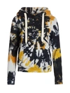 Nsf Lisse Tie-dye Hoodie In Black Gold Tie Dye