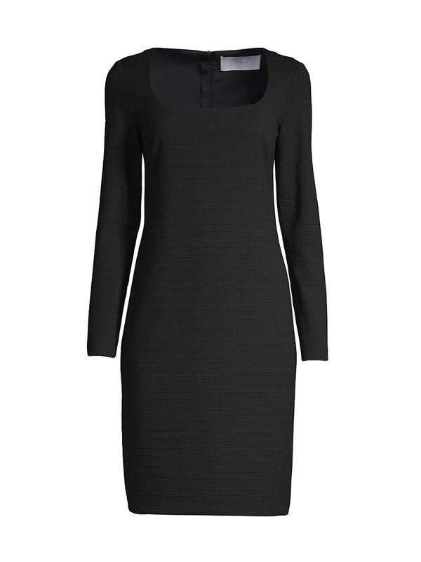 hugo boss jersey dress