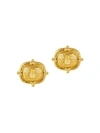 Elizabeth Locke Women's Gold 19k Yellow Gold 'queen Bee' Earrings