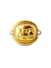 Elizabeth Locke Women's 19k Yellow Gold & Diamond Grazing Horse Ring