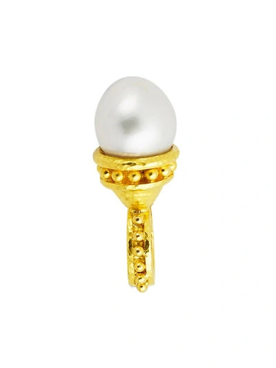 Elizabeth Locke Women's Pearl 19k Yellow Gold & 14mm Pearl Large Pendant
