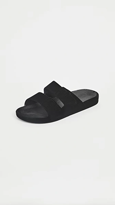 Freedom Moses Bond Velvet Moses Two Band Slide In Black