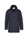 Norwegian Wool Men's City Active Wool & Cashmere-stretch Down Parka In Blue