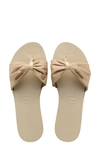 Havaianas You St. Tropez Shine Flip Flops In Neutral