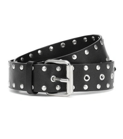 Dries Van Noten Studded Leather Belt In Black | ModeSens Dries Van Noten Studded Leather Belt In Black | ModeSens