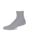 Falke Knit Short Socks In Light Grey
